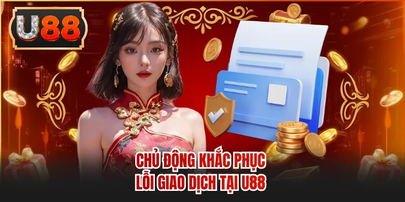 Chủ động khắc phục lỗi giao dịch tại U88