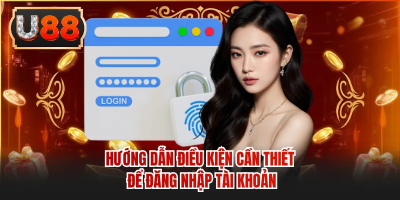 Hướng dẫn điều kiện cần thiết để đăng nhập tài khoản