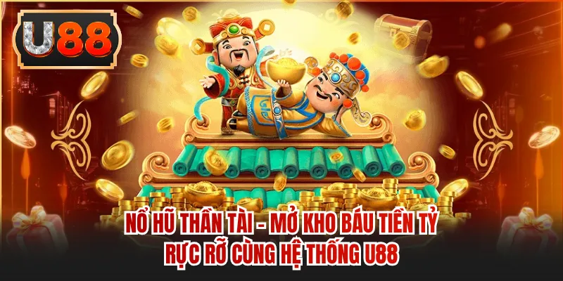 Nổ Hũ Thần Tài - Mở Kho Báu Tiền Tỷ Rực Rỡ Cùng Hệ Thống U88
