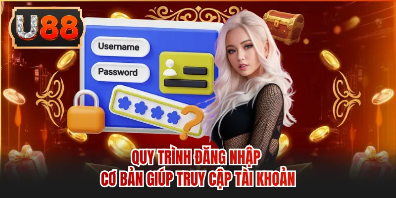 Quy trình đăng nhập cơ bản giúp truy cập tài khoản